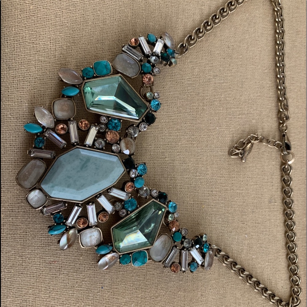 C + I AquaMarina statement necklace